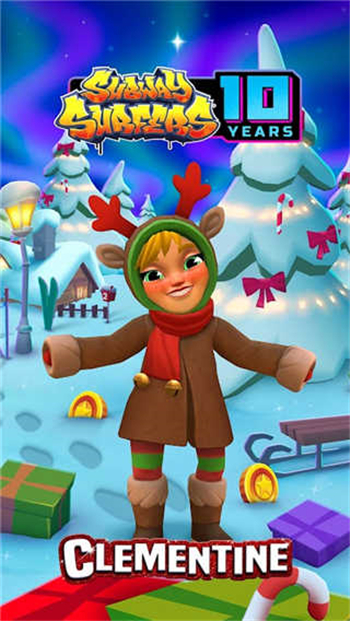 地铁跑酷12.28更新上线北极版本 北极版本抢先看